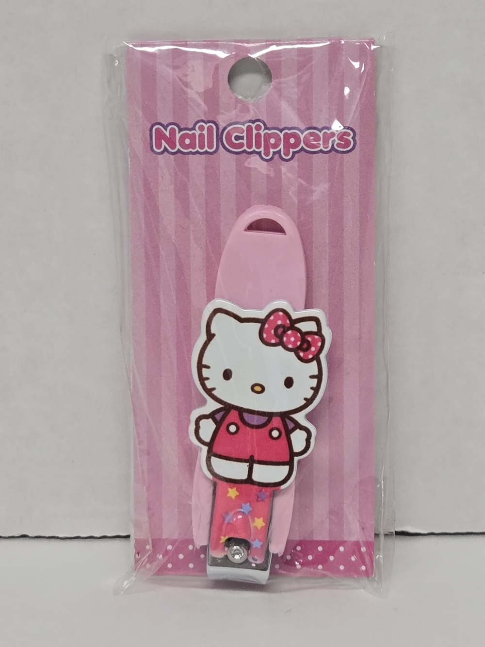 Vntg Sanrio 2013 Hello Kitty Pink Nail Clippers by Nakajima USA,Inc NIB 2.25"x1"